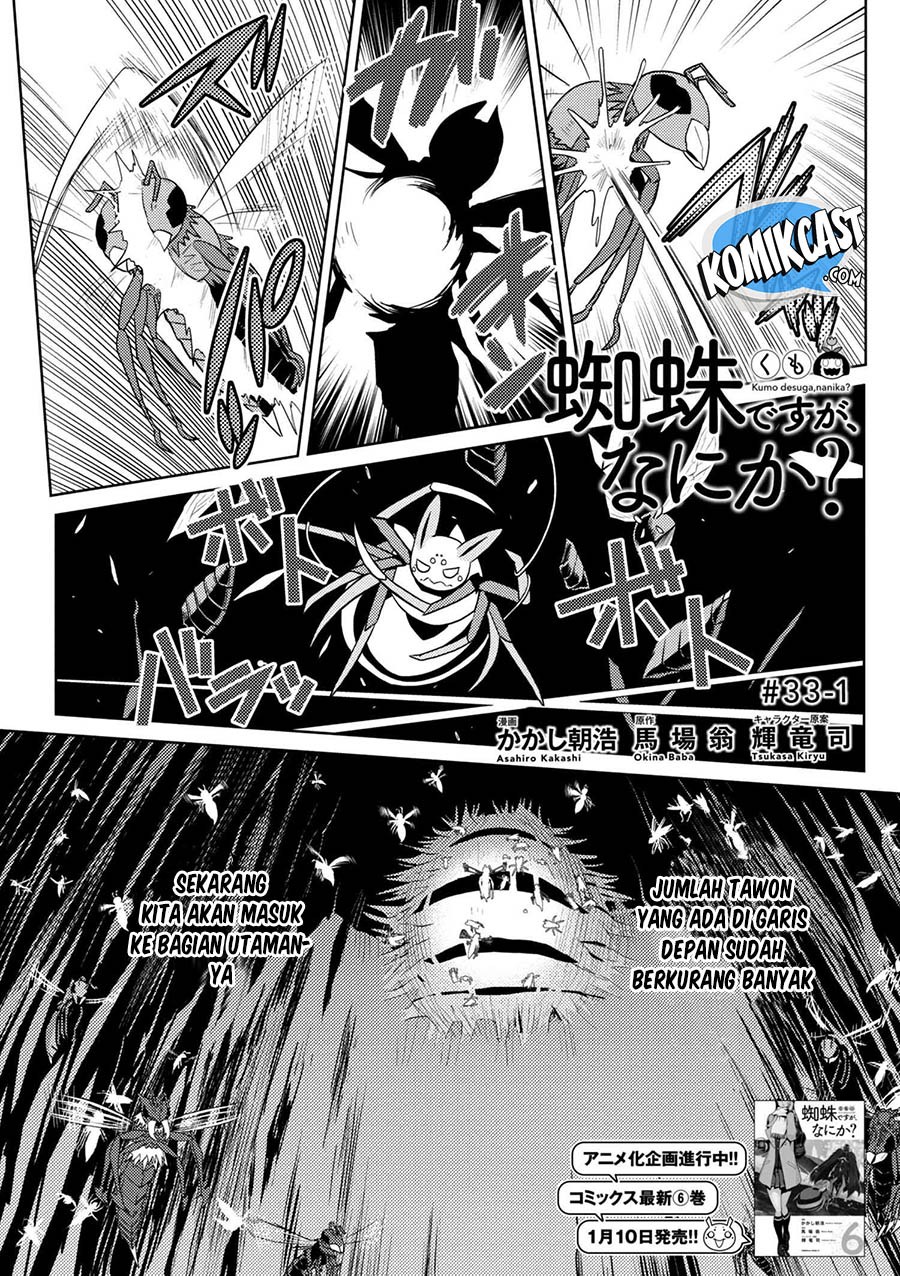 Kumo desu ga, Nani Ka? chapter 33